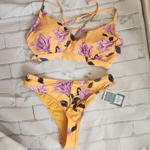 NWT Eidon- Floral Swim Set